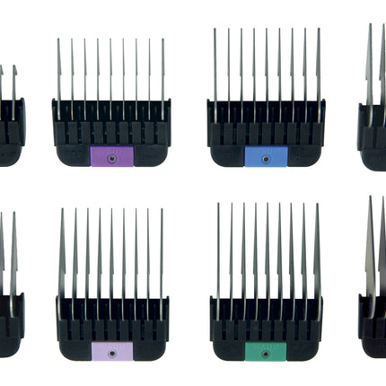 Stainless Steel Attachment Standard 8 PCS Comb Set