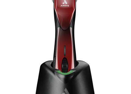 Andis Pulse ZR II Cordless 5-Speed Clipper - Burgundy W/30W