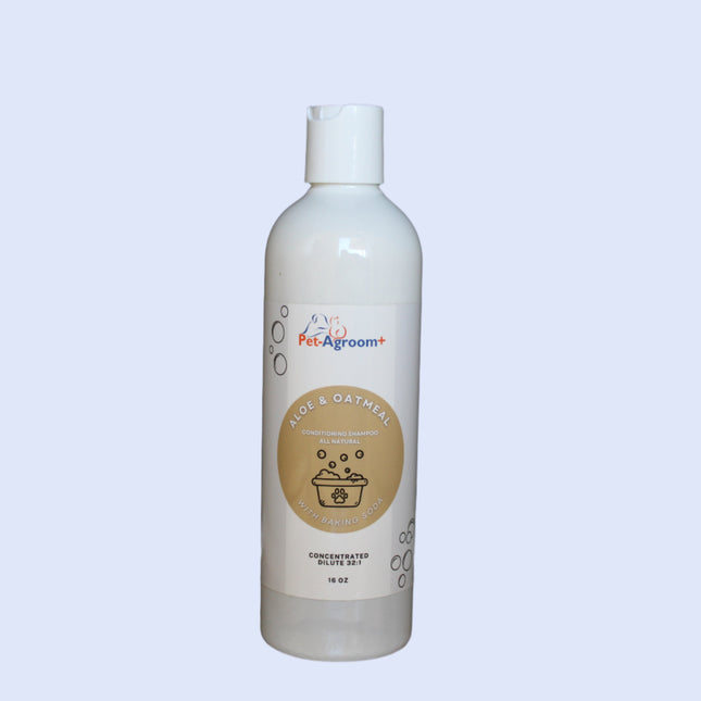 Pet-Agroom+ Aloe & Oatmeal 32:1 Shampoo - 16 oz