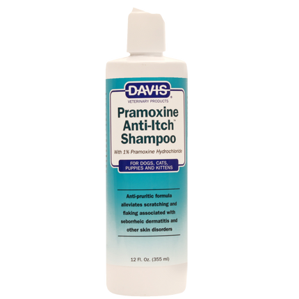 Davis Pramoxine Anti-Itch Shampoo- 12 oz