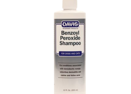 Davis Benzoyl Peroxide Shampoo - 12 oz.