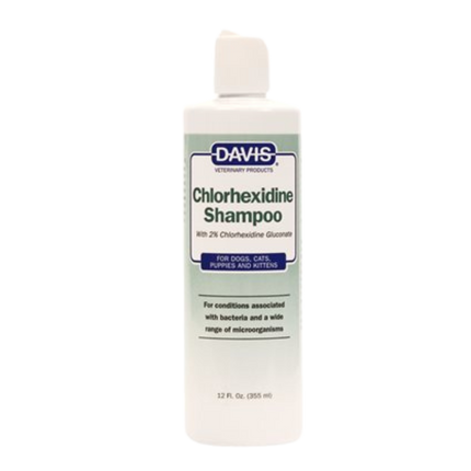Davis Chlorhexidine 2% Shampoo - 12 oz.
