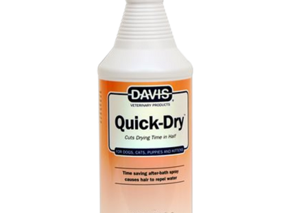 Davis Quick Dry Spray - 32 oz - After Bath Finishing Spray