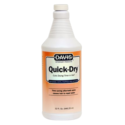 Davis Quick Dry Spray - 32 oz - After Bath Finishing Spray