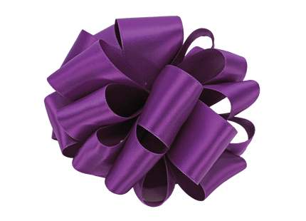 Solid Satin Ribbon - Violet