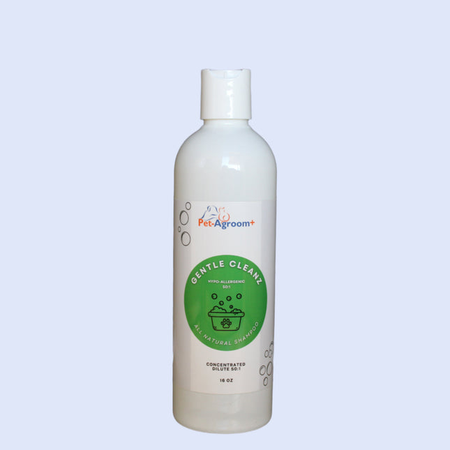 Pet-Agroom+ Gentle Cleanz Hypo Shampoo - 16 oz