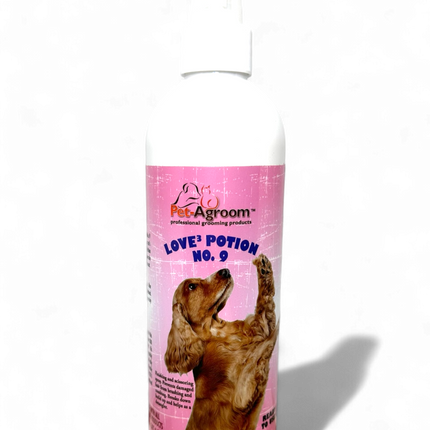 Pet-Agroom+ Love Potion No. 9 - Finishing and Scissoring Spray - 16 oz.