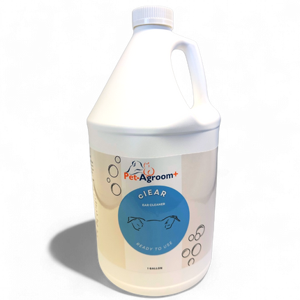 Pet-Agroom+ clEAR Ear Cleaner - Gallon