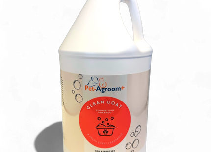 Pet-Agroom+ Clean Coat Deodorizing 32:1 Shampoo - Gallon