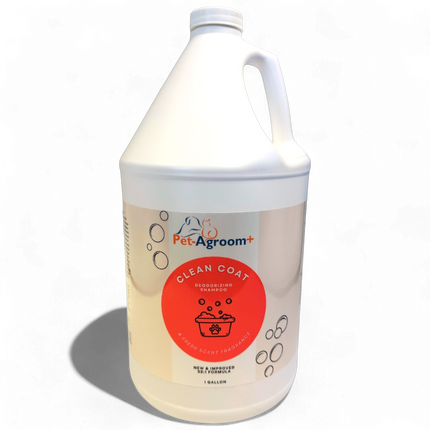 Pet-Agroom+ Clean Coat Deodorizing 32:1 Shampoo - Gallon