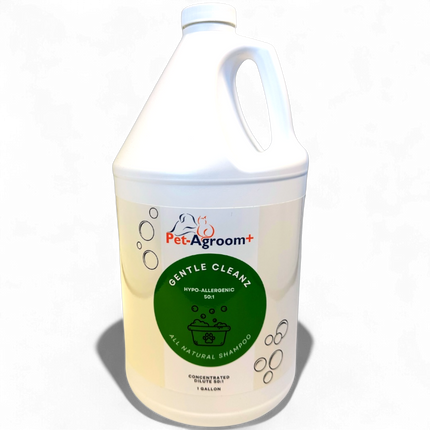 Pet-Agroom+ Gentle Cleanz Hypo Shampoo - Gallon