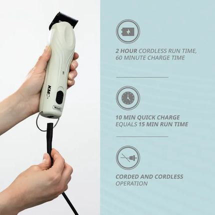 Wahl KMC+ Cordless Clipper