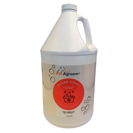 Pet-Agroom+ Clean Coat Deodorizing 32:1 Shampoo - Gallon