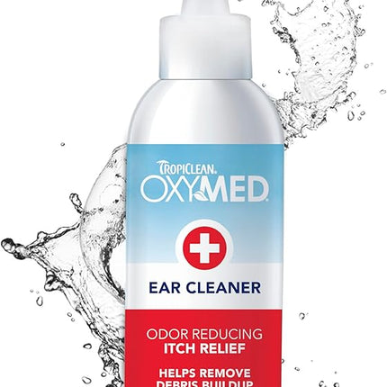 Tropiclean OxyMed Ear Cleaner For Pets - 4 oz