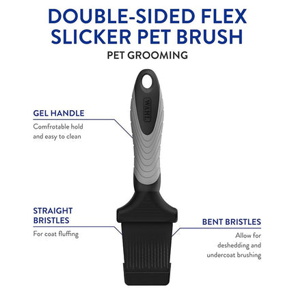 Wahl Large Double-Sided Slicker Brush