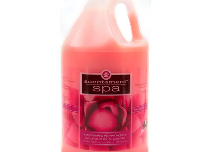 Spa Scentament Caressing Puppy Wash Wild Orchid & Vanilla - Gal