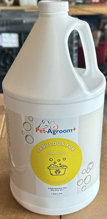 Pet-Agroom+ Fabulous Fur Shampoo  - Gallon