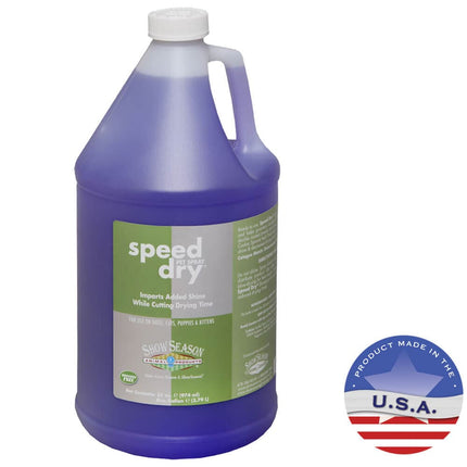 Show Season Speed Dry Spray - Gallon