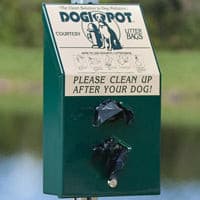 Dogipot - Junior Bag Dispenser - Aluminum Green