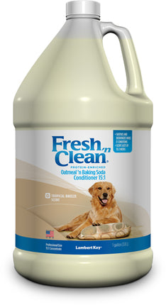 Fresh N Clean Oatmeal & Baking Soda Conditioner 15:1 - Tropical Breeze Scent - Gallon