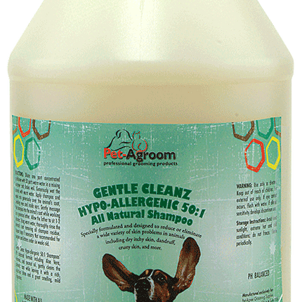 Pet AGroom Gentle Cleanz Hypo Shampoo - Gallon Shampoo