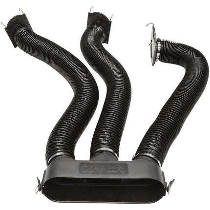 B-Air Grizzly Duct Dryer Kit - Black Ducting