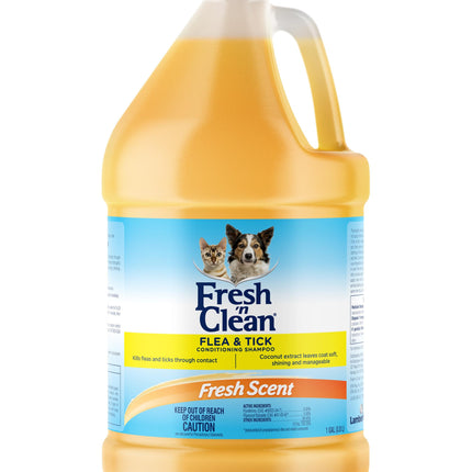 Fresh 'N Clean Flea & Tick Shampoo - Gallon (Ready To Use)