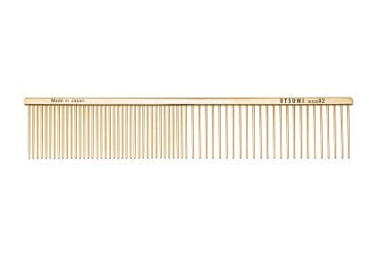 Utsumi Eco Comb #2 - Gold 9.6"