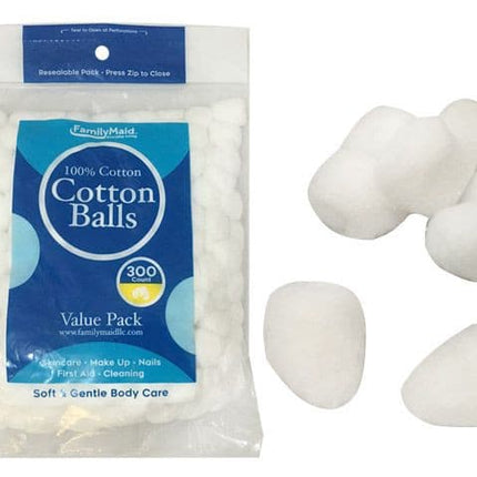 Cotton Balls - Regular Size 300ct