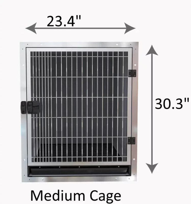 MEDIUM STAINLESS STEEL MODULAR CAGE