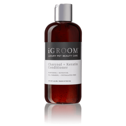 iGroom Charcoal & Keratin Condtioner - 16 oz