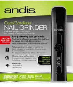 Andis - Cord-Cordless 2 Speed Nail Grinder