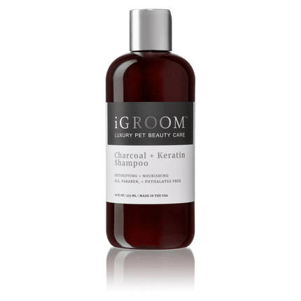 iGroom Charcoal & Keratin Shampoo - 16oz