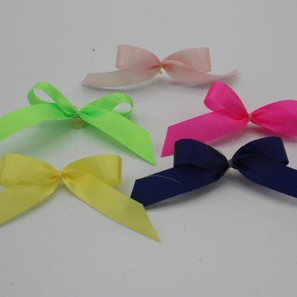 Solid Satin Bows Small - 50 CT.