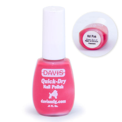 Davis Nail Polish - Hot Pink