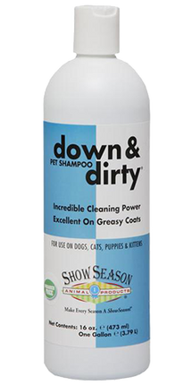 Showseason Down & Dirty Shampoo - 16oz