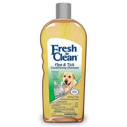 Fresh N Clean Flea & Tick Fresh Scent Shampoo - 18 oz