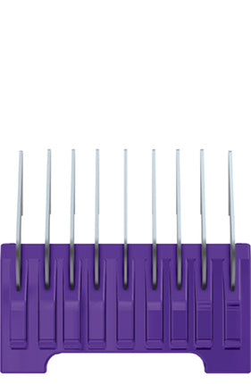 5-N-1 SS Snap On Comb Purple #4 - 1-4 in"