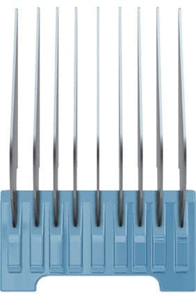 5-N-1 SS Snap On Comb Light Blue #E - 1 In