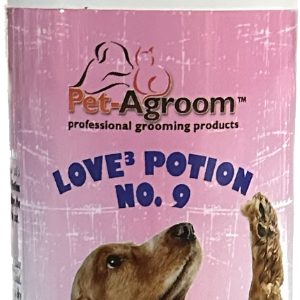 Pet-Agroom Love Potion No. 9 - Finishing and Scissoring Spray - 16 oz.