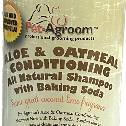 Pet AGroom Aloe and Oatmeal Shampoo-Conditioning - 16 oz