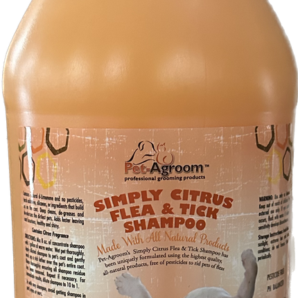 Pet Agroom Simply Citrus Shampoo - Gallon