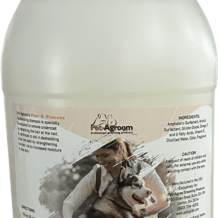 Pet-Agroom Fast & Furless Deshedding Shampoo