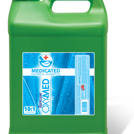 Tropiclean OxyMed Medicated Oatmeal Shampoo - 2.5 Gallon
