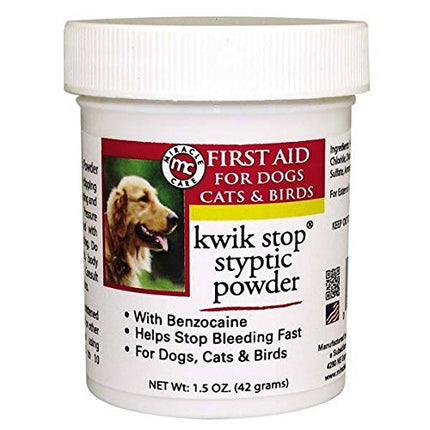 Kwik Stop Styptic Powder - 1.5 oz
