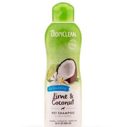 Tropiclean Lime And Coconut Deshedding Shampoo - 20oz