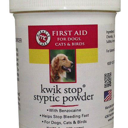 Kwik Stop Styptic Powder - 6 oz