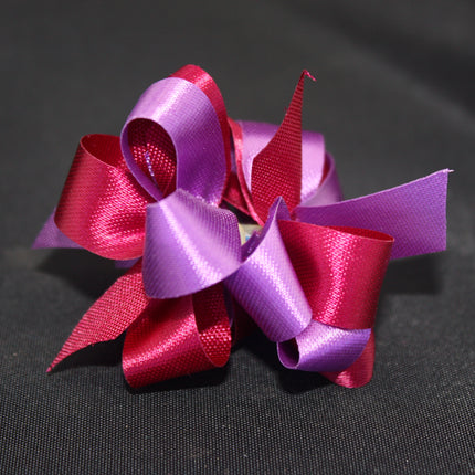 Mixed Solid Double Bows - 24 CT