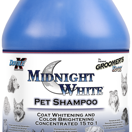 Groomer's Edge Midnight White Shampoo - Gallon
