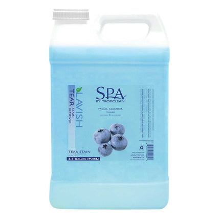 Spa Lavish Tear Stain Remover Oatmeal & Blueberry Facial Cleanser - 2.5 Gallon